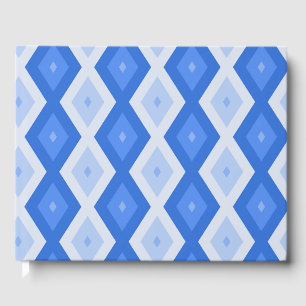 Schatten des blauen Rautenmusters Gästebuch