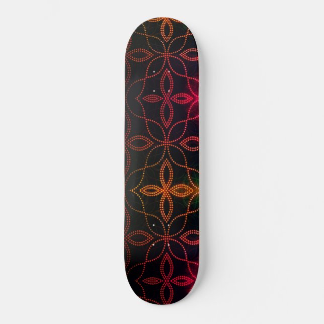 Schatten des roten Skateboards (Vorderseite)