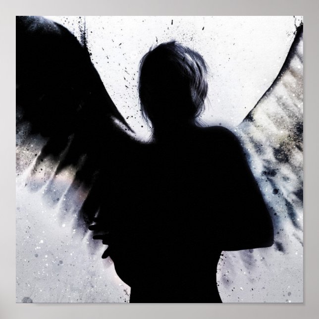 Schatten eines Engels Poster (Vorne)