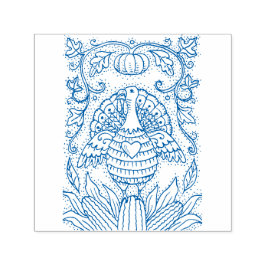 SCHATTEN FÜR ERNTEDANK, TÜRKEI, KORN UND PUMPKIN PERMASTEMPEL