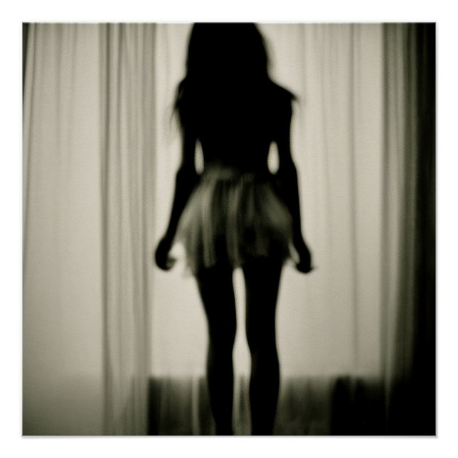 Schatten im Morgenlicht Poster (Vorderseite)