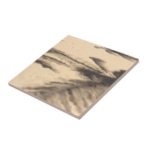 Schatten im Sand Fliese
