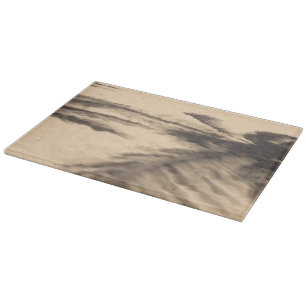 Schatten im Sand Schneidebrett