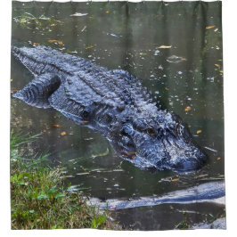 Schatten in den Untiefen Duschvorhang