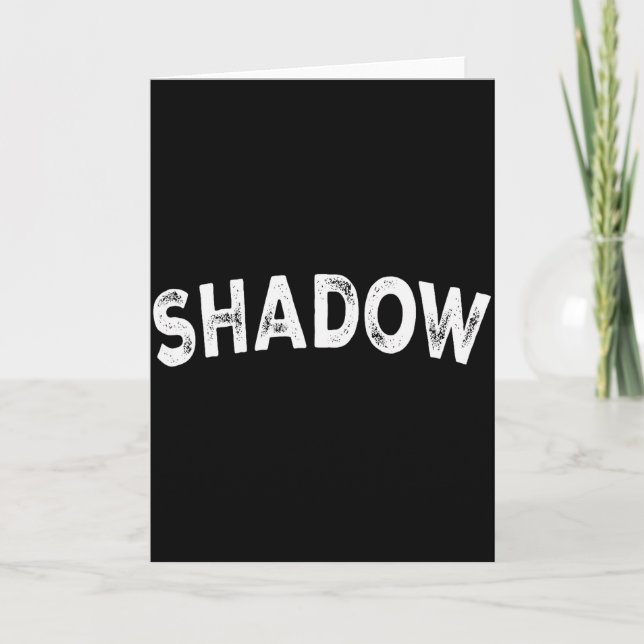 Schatten  karte (Vorderseite)