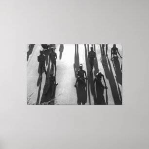 Schatten Leinwanddruck