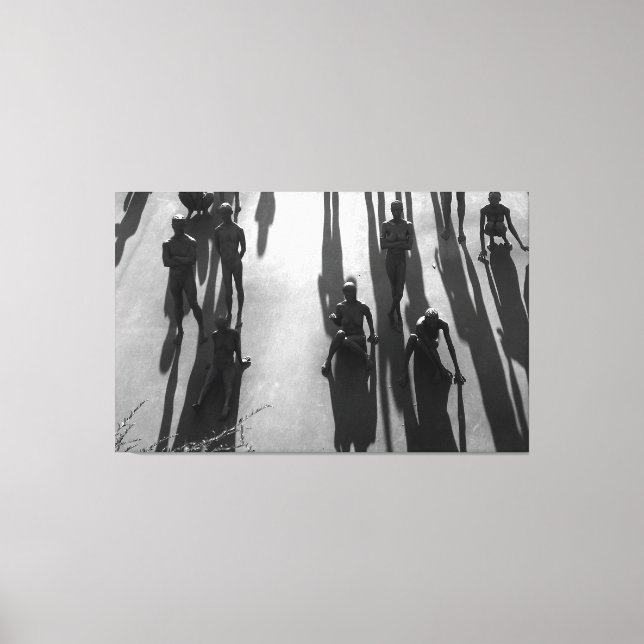 Schatten Leinwanddruck (Vorderseite)