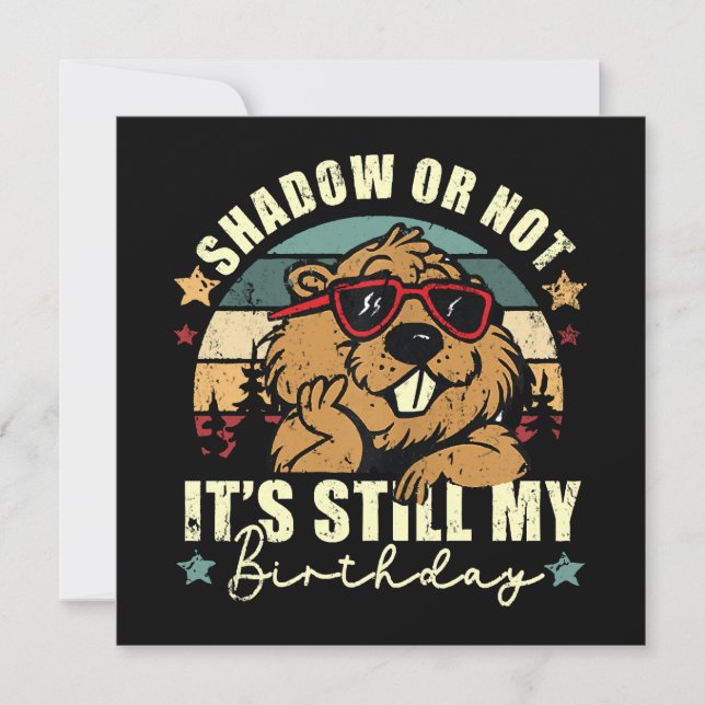 Schatten oder nicht, es ist immer noch mein Geburt (Vorderseite)