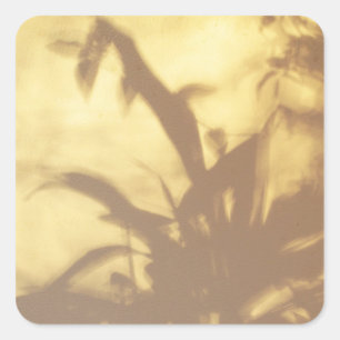 Schatten Quadratischer Aufkleber