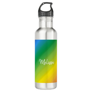Schatten Rainbow LGBTQ Edelstahlflasche