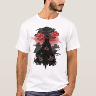 Schatten-Reaper im Regen - Rote Wolke Ästhetik T- T-Shirt