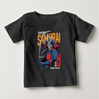 Schatten-Samurai-Skelettkrieger in blauer Rüstung