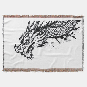 Schatten-Schuppen-Drache Decke