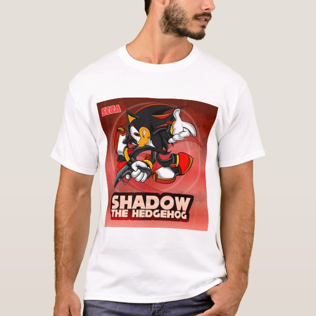 Schatten Sie das Sonic-Abenteuer des Igels T-Shirt (Vorderseite)