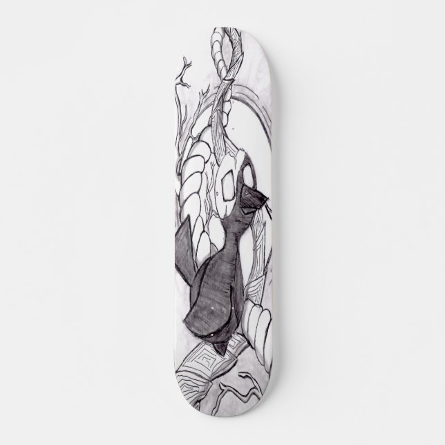 Schatten Skateboard (Vorne)