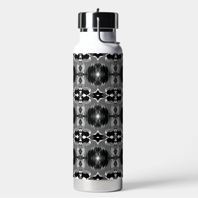 Schatten Spiegel Muster  Trinkflasche (Links)