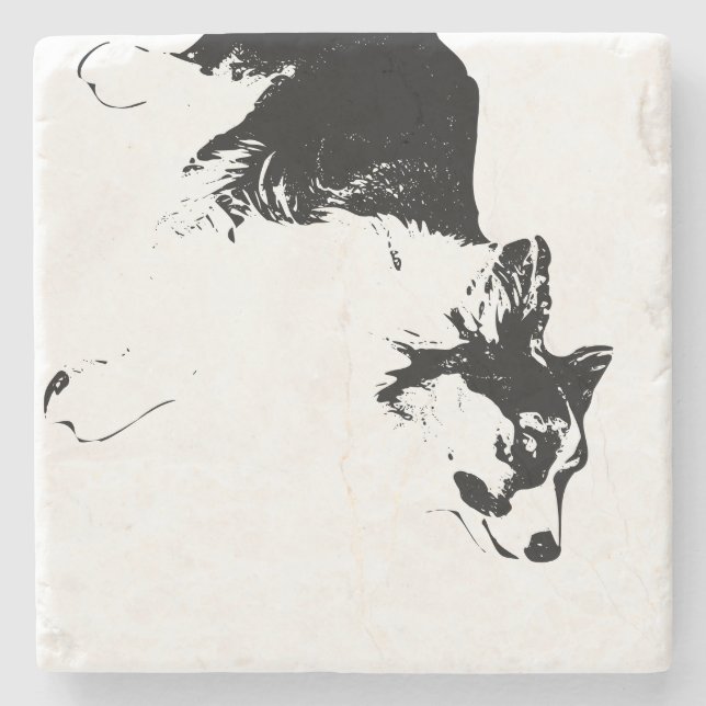 Schatten Steinuntersetzer (Vorderseite)