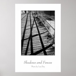 "Schatten-und Zaun-" Plakat