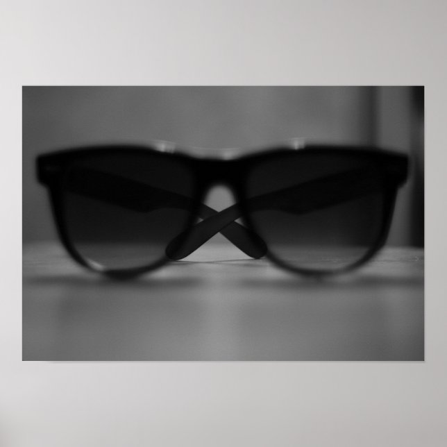 Schatten von Grau Poster (Vorne)