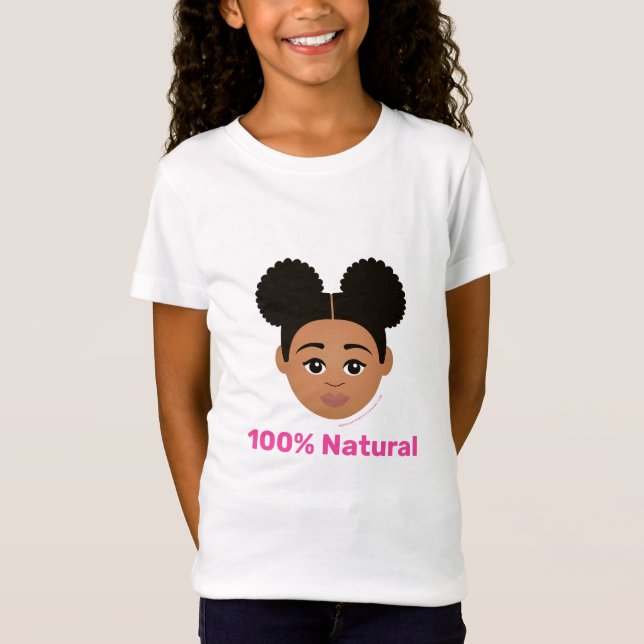 Schatten von Melanin 100% Natur T-Shirt (Vorderseite)