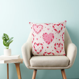SCHATTEN VON PINK VALENTINE CANDY HEARDS KISSEN