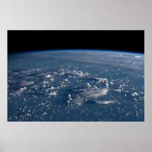 Schatten von Wolken über das philippinische Meer Poster