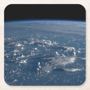 Schatten von Wolken über das philippinische Meer Rechteckiger Pappuntersetzer