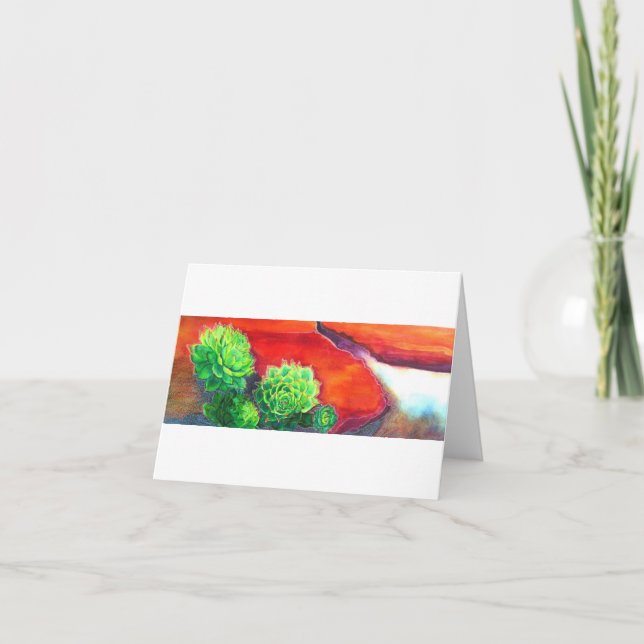 Schatten von WüsteSucculents Karte (Vorderseite)