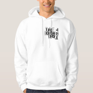 Schatten wirft Taekwondo-Sportler Hoodie
