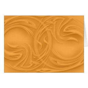 Schattenbahnen über dem Orangenen Artwork im Inner