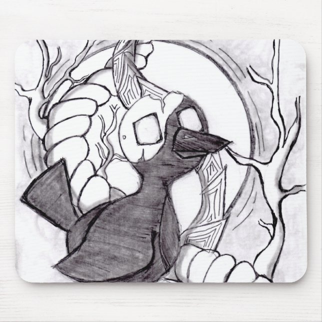 Schattenbaum Mousepad (Vorne)
