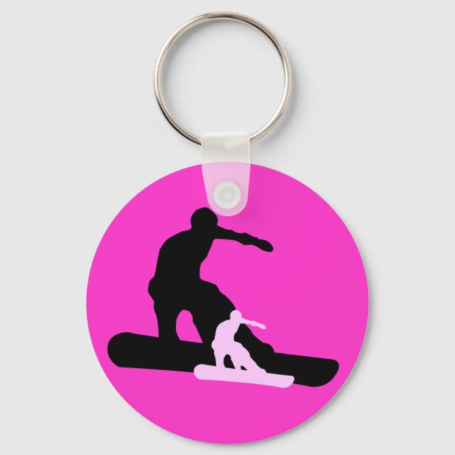 Schattenboarder. Schlüsselanhänger (Vorderseite)