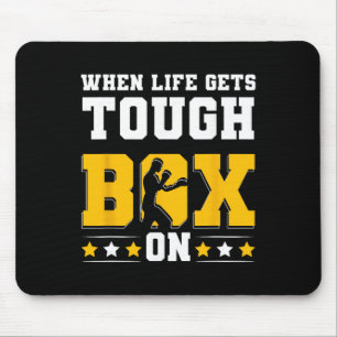 Schattenboxen Boxhandschuhe Kickboxen G Boxer F Mousepad