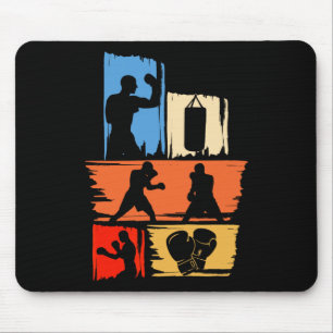 Schattenboxen Boxhandschuhe Kickboxen G Boxer F Mousepad