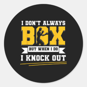 Schattenboxen Boxhandschuhe Kickboxen G Boxer F Runder Aufkleber