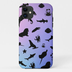 Schattenfisch Meereskrabbe Gradient Galaxie Case-Mate iPhone Hülle
