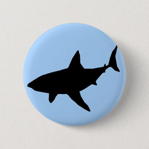 Schattenhaifischknopf Button