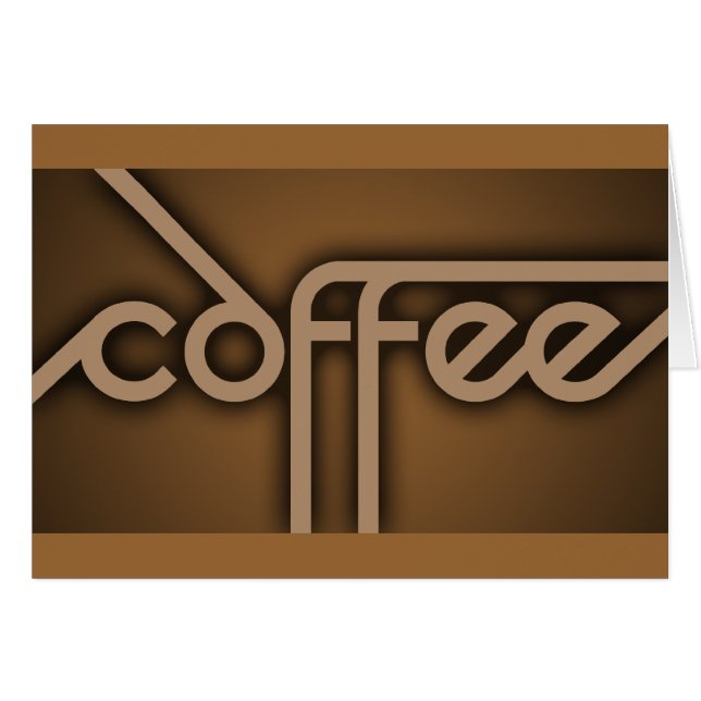 SchattenKAFFEE (Farbe anpassbar) (Vorderseite (Horizontal))