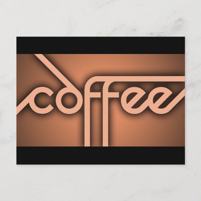 SchattenKAFFEE Postkarte (Vorderseite)