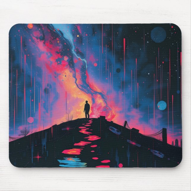 Schattenkunst-Mauspad  Mousepad (Vorne)