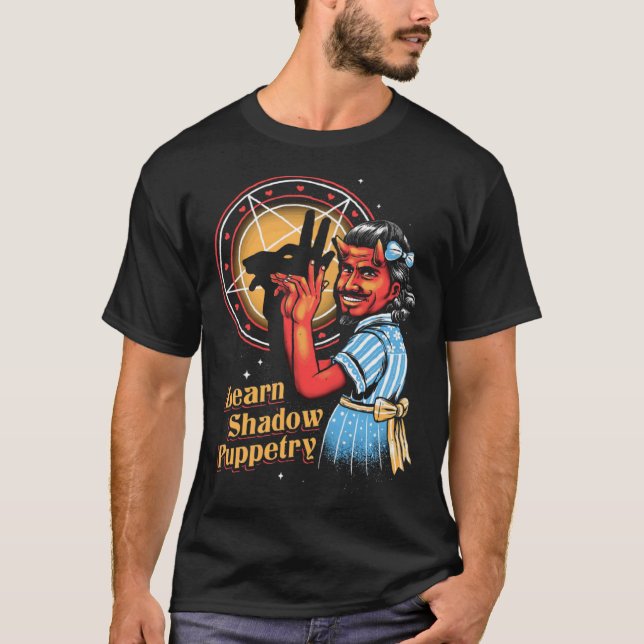 Schattenschwärmerin Hexerei Grunge Emo Goth T-Shirt (Vorderseite)