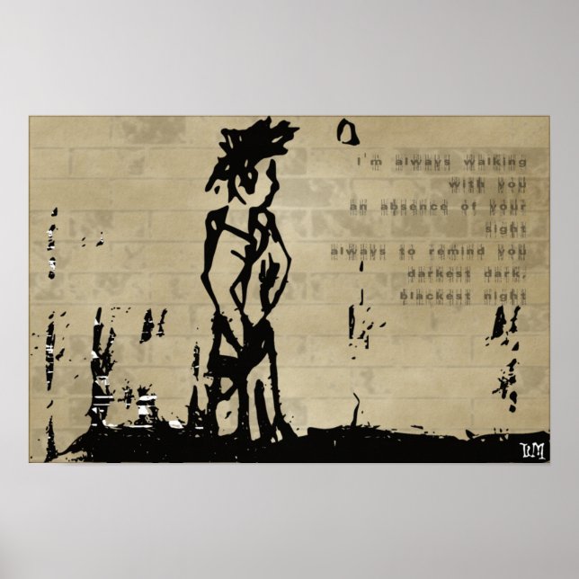 Schattenspaziergang Poster (Vorne)