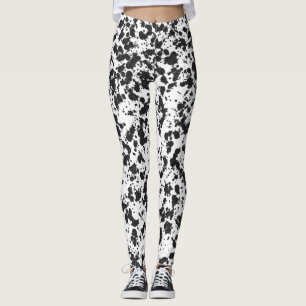 Schattenstruktur oder Abstrakter Spatter Leggings