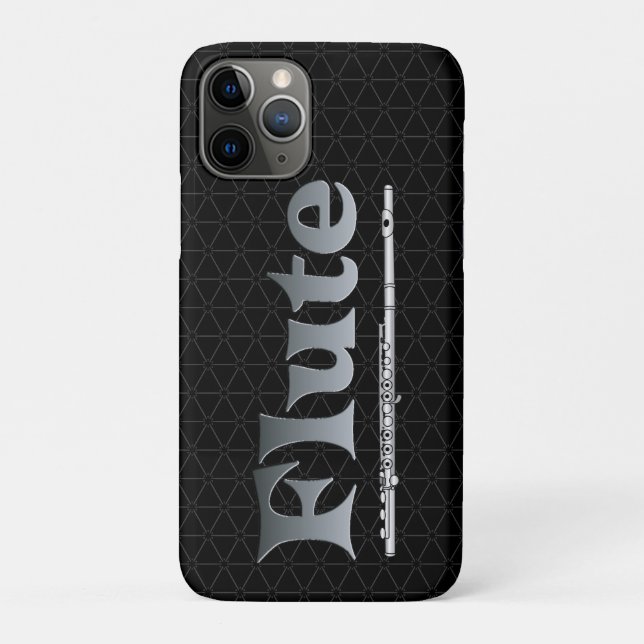 Schattierflute Case-Mate iPhone Hülle (Rückseite)