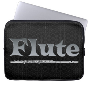 Schattierflute Laptopschutzhülle