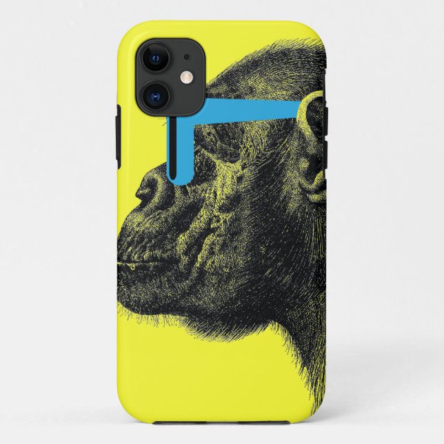 Schattiert (gelben) iPhone 5 Kasten Case-Mate iPhone Hülle (Rückseite)