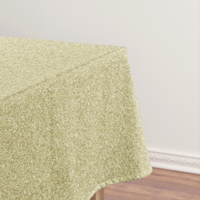 Schattierungen des gelben Glitzer Tischdecke (Beispiel)
