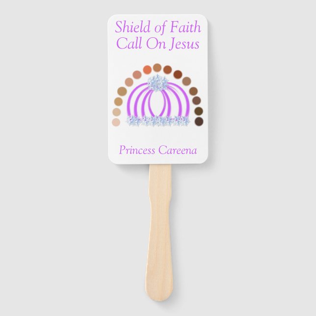 Schattierungen eines Prinzessinnen, vollwertige Rü Fächer (Vorderseite)