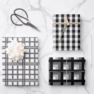 Schattierungen für graues Set Geschenkpapier Set