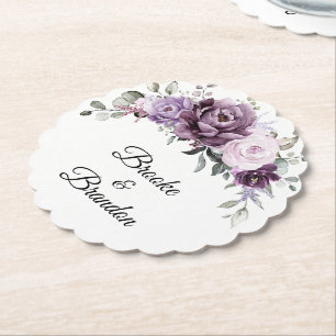 Schattierungen Lila blutiger blutiger Hochzeiten Untersetzer